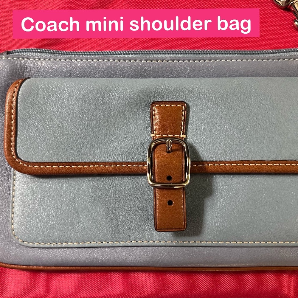 Coach mini shoulder bag
